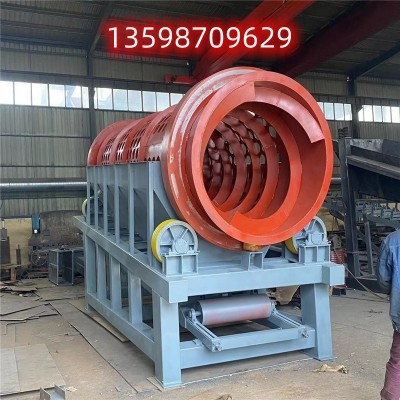 石子圓形篩選機原煤振動篩耐材304材質不銹鋼概率篩大產能篩分面積大